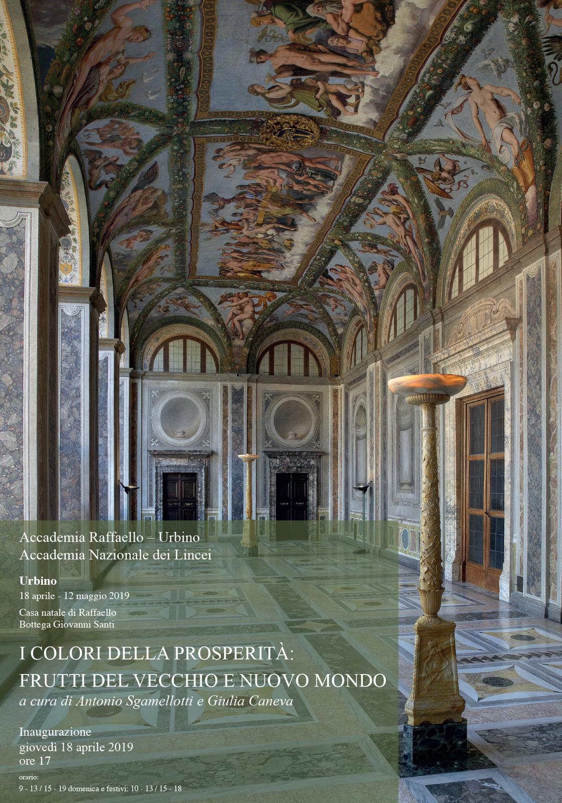 casa raffaello bottega santi i frutti della prosperità urbino natale italia mostra temporanea museo arte mostra artistica